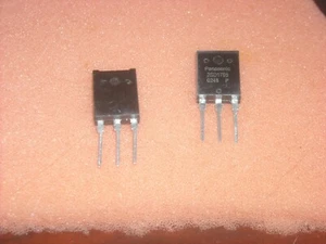 2 PCS 2SD1705 Panasonic (Matsushita) Power Bipolar Transistor, 10A 80V - Picture 1 of 1