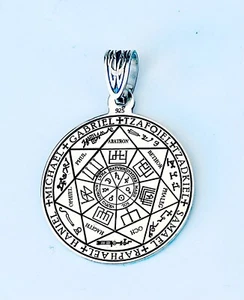 Seven Archangels Seal Pendant\Personalized Protection Jewelry Silver 925 - Picture 1 of 1