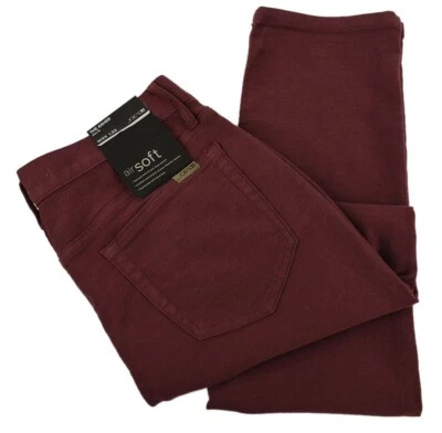 Jeans JOE'S JEANS Para Hombres Merlot AIRSOFT ASHER Calce Ajustado 5 Bolsillos Elastizados 32 Nuevos con Etiquetas Foto 1 de 4