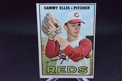 Sammy Ellis #176 - 1967 O-Pee-Chee - Reds - Excellent Condition - Image 1 of 2