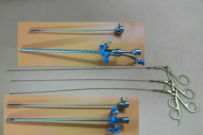 Cystoscope Storz 兼容护套单通道带桥式仪器 22 Fr — 第 1/4 张图片