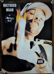 1994 Original WU TANG Method Man Poster. 61cm X 86cm. In Perfect Condition!! - Bild 1 von 3