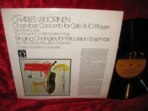 1972 UK NM NONESUCH H-71263 STEREO Charles Wuorinen – Chamber Concerto For Cello - Foto 1 di 1