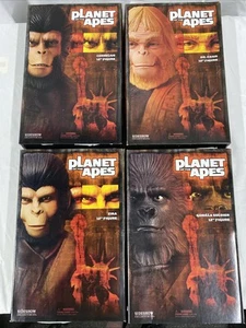 Sideshow Planet of the Apes action figures 12" NIB Set of 4 - Picture 1 of 9