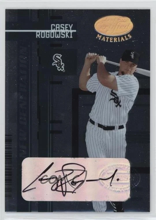 2005 Leaf Certified Materials New Generation /499 Casey Rogowski Rookie Auto RC - Image 1 of 2
