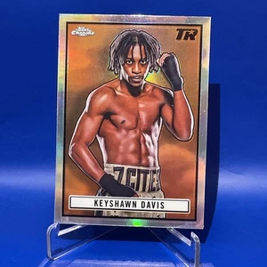 2024 Topps Chrome Boxing Ringside Refractor KEYSHAWN DAVIS No. TR-12! - Picture 1 of 2