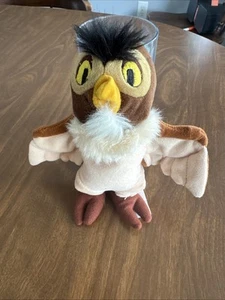 Vintage Walt Disney World 8" Plush Beanbag Owl - Winnie The Pooh - Disney Parks - Picture 1 of 4