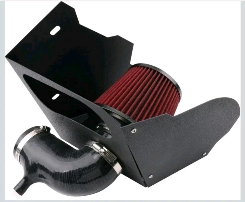 Kit de admisión de aire frío con protector térmico compatible con 2015+ Audi A4 A5 B9 2.0T 40 Foto 1 de 4