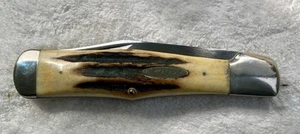 Super Vintage 1972 Case Fat Stag Large Folding Coke Bottle Knife C61050SAB - Picture 1 of 17
