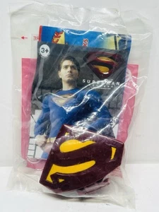 Superman Returns 2006 Burger King Kids Meal Toys - NEW Belt Clip Shield - Picture 1 of 4