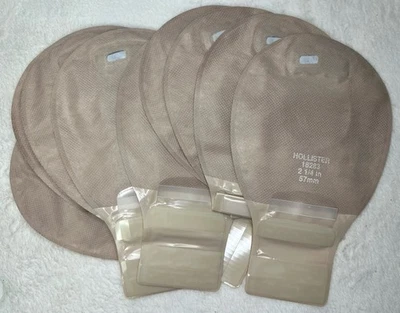 QTY 34 Hollister 18283 New Image 2-Pc Drainable Pouches Filter Mini Pouch 2¼" Foto 1 de 4