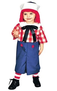 RAGGEDY ANDY RAG DOLL CHILD BOYS FANCY DRESS HALLOWEEN COSTUME - Bild 1 von 1