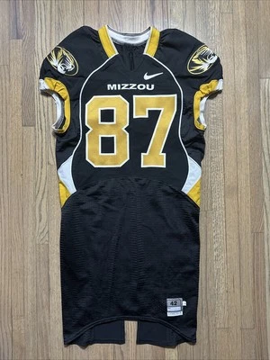 University of Missouri Jersey Football Team Issued Nike Mizzou Tigers 87 Jones - Image 1 of 4