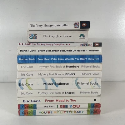 Lot of 12 Eric Carle Children's Picture Books - Image 1 of 2