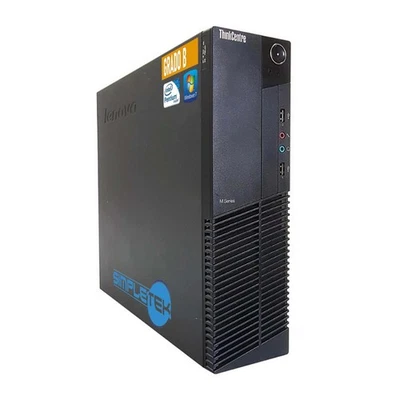 Desktop Computer Lenovo M91P SFF 8GB 240GB Win 7 Serial RS232 Computer Business - Image 1 of 2