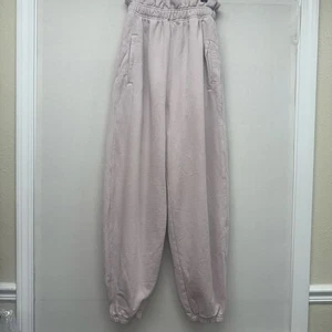 Felpa donna AGOLDE Paperbag taglia XS joggers lavanda - Foto 1 di 14