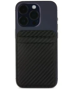 Perry Ellis Portfolio Mens Carbon Fiber Card Holder Blk ONE SIZE - Picture 1 of 2