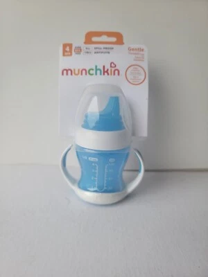Taza de transición suave Munchkin, azul, 4 OZ.   NUEVO EN PAQUETE Foto 1 de 2