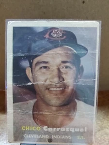 1957 Topps #67 Chico Carrasquel Cleveland Indians - Picture 1 of 2