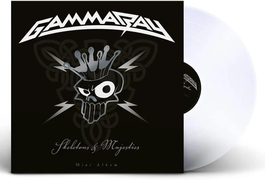 GAMMA RAY - SKELETONS & MAJESTIES, 2023 EU LIMITED EDN 180G CLEAR vinyl  LP, NEW - Image 1 of 1