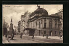 Hamburg-St.Georg, Passanten vor dem Schauspielhaus, Ansichtskarte 1930 
