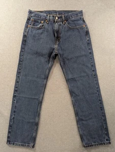 Levis 505 Jeans Mens Size 32x30 Blue Classic Straight 100% Cotton Comfort Y2K - Picture 1 of 13