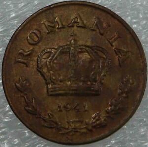 Romania 1 Leu 1941 Nickel Brass coin [2084