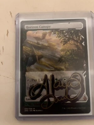 MTG Magic Horizon Canopy Signed Artist Proof ZNE Alayna Danner - Image 1 of 2
