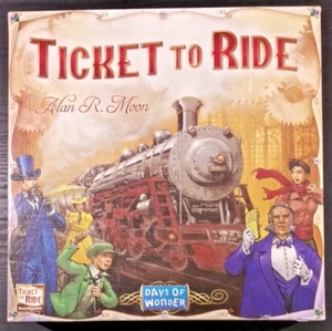 TICKET TO RIDE Board Game NEW-LIKE/OPEN BOX/SEALED CARDS/LOW COST SHIP - Picture 1 of 12