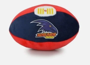 Adelaide Crows Official AFL Plush Soft Baby Indoor Football Kids 18cm - Picture 1 of 1