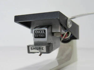 Cartuccia EXCEL ES-70EX MM in buone condizioni con headshell - Foto 1 di 10