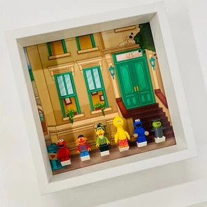 Marco de Exhibición para Lego ® Ideas 123 Sesame Street 21324 Figuras 27cm - Imagen 1 de 11