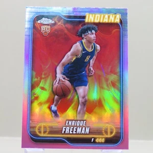 Enrique Freeman RC 2025 Topps Chrome Basketball #111 Pacers - Bild 1 von 2