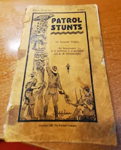 Patrol Stunts 1925 Copyright, The Boycraft Company {ww} - Bild 1 von 2