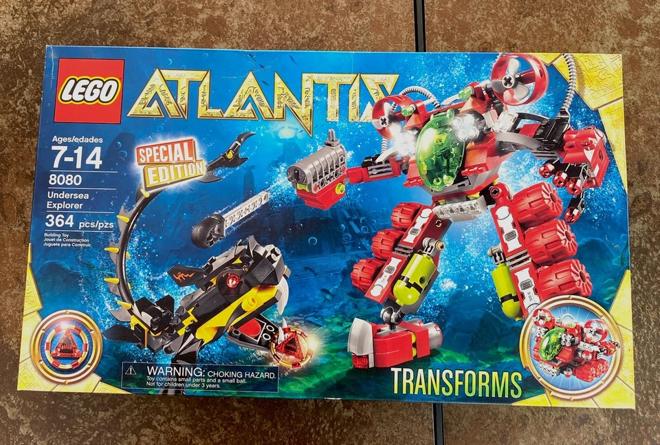 Lego 8080 Atlantis Undersea Explorer Factory Sealed - Image 1 of 4