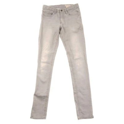 Pantalones de mezclilla H&M Super Sqin de pierna súper ajustados para mujer 12-13 años gris claro Foto 1 de 4