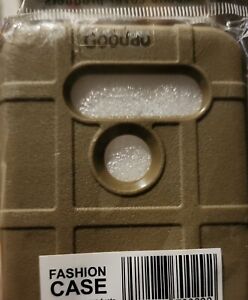 Goodao Fashion Case LG Q70, Matte Brown Hard Rubber, Canadian Seller, easy ship