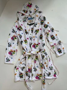 ACCAPPATOIO PELUCHE PEANUTS SNOOPY - Design Berkshire in Inghilterra - Arcobaleno 🌈 Cuori - Nuovo con etichette - Foto 1 di 9