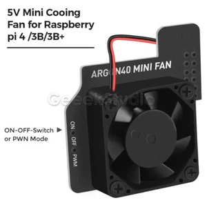 Mini ventilador de refrigeración de 5 V (Plug and Play) para Raspberry Pi con PWM controlable - Imagen 1 de 9