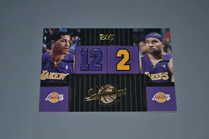 JANNERO PARGO & DEREK FISHER 2003 Upper Deck Dual Game Used Jerseys COLORS! - Picture 1 of 1