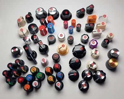 Drehknopf Potentiometer Poti Button Knob Wider Pedal Arduino Pioneer Behringer - Bild 1 von 4