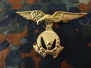A23-037)orig. Insignia aerotransportada paracaidista PARACHUTE BADGE PARAGUAY dorado - Imagen 1 de 6