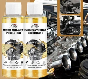 Anti-Wear Engine Treatment Oil Additive Highly Effective Engine Protectant 2PC - Picture 1 of 14