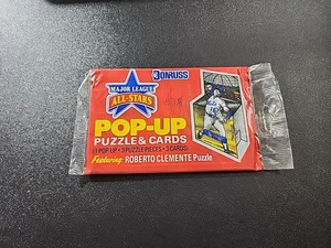 (16) Packs 1986 Donruss Pop-ups W/ Roberto Clemente Puzzle - Picture 1 of 2