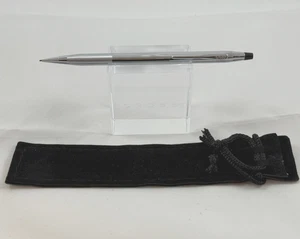 VINTAGE CROSS CLASSIC CENTURY LUSTROUS CHROME 0.9 PENCIL #350305 - Picture 1 of 5