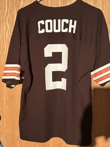 Camiseta de colección Tim Couch Cleveland Browns para hombre logotipo grande 7 - NFL fútbol americano - Imagen 1 de 9