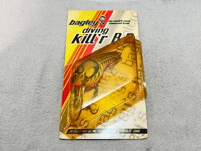 Vintage Bagley Killer B2 Lure In Tough TDC9 True Life Dark Crayfish Chartreuse - Image 1 of 4