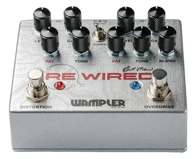 Pedal de sobremarcha/distorsión Wampler ReWired Brent Mason Signature - Caja abierta Foto 1 de 4