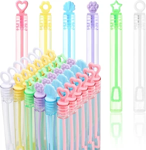 LOAVER 36er Pack Mini Seifenblasenstäbe Großpackung für Kinder, sortiert Pastell Regenbogen Blase Wa - Bild 1 von 12