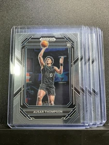 2023 Panini Prizm Draft Picks Ausar Thompson #17 Base Rookie Pistons (x7 LOT) - Picture 1 of 2